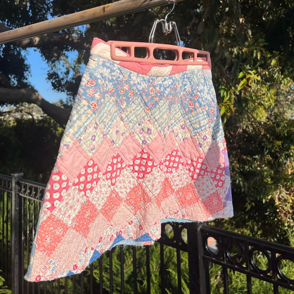 RARE LoveShackFancy Quilted Skirt - one of a kind!!